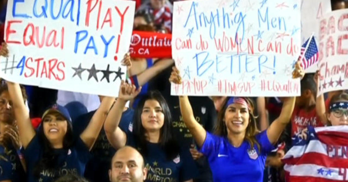 U.S. women’s team playing in first World Cup with equal pay as men
