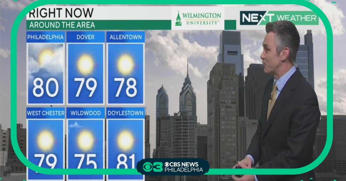 NEXT Weather: Sunny Stretch - CBS Philadelphia