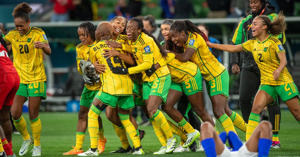 Jamaica's "Reggae Girls" overcome long odds to advance in Women's World Cup - CBS News