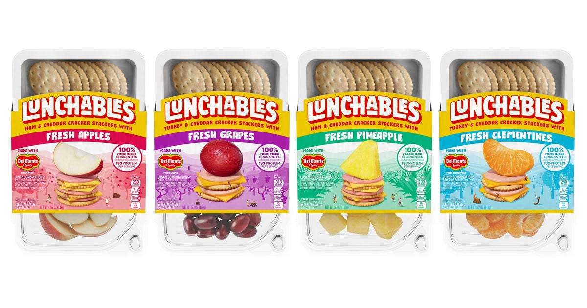 Lunchables is heading to the produce aisle with a fresh fruit snack tray