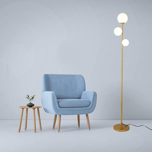 3 Globe Mid Century Modern Floor Lamp