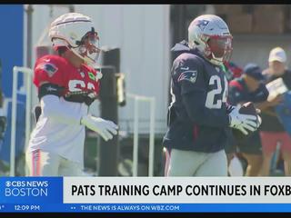 Patriots training camp Day 6: 'D' makes goal-line stand, Rhamondre Stevenson  sits