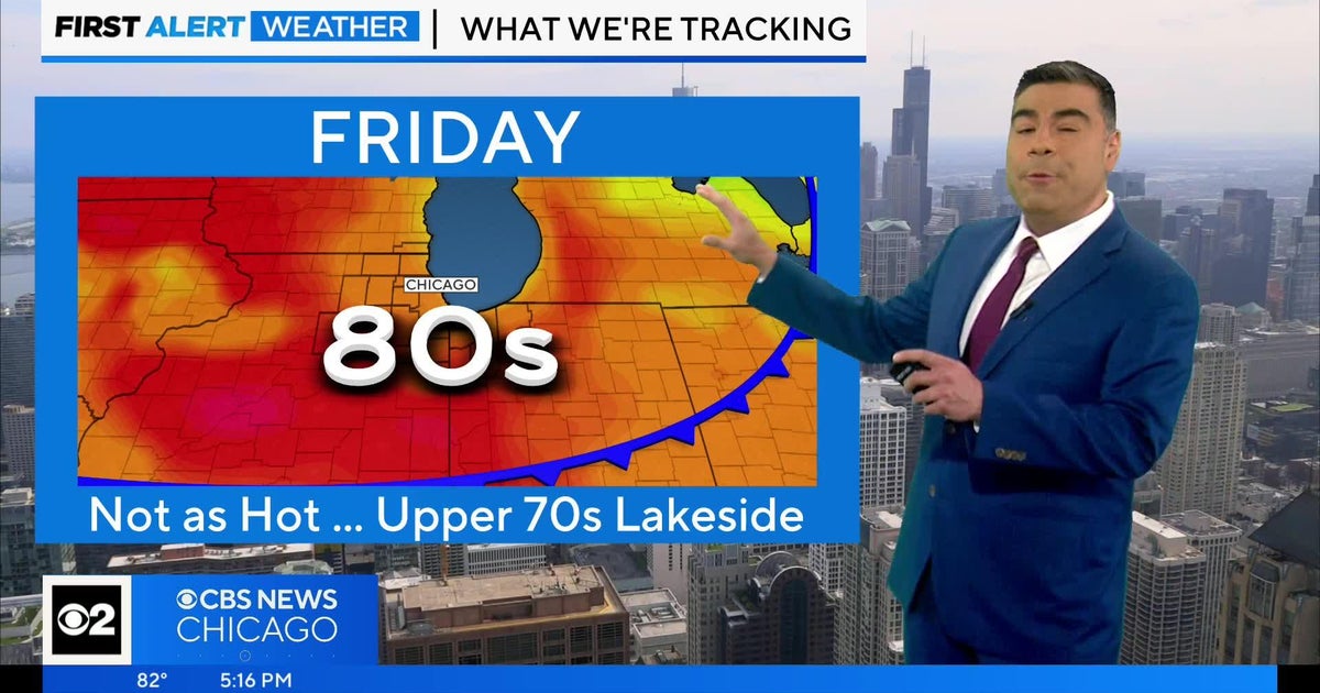 Chicago First Alert Weather: A few clouds but mostly sunny - CBS Chicago