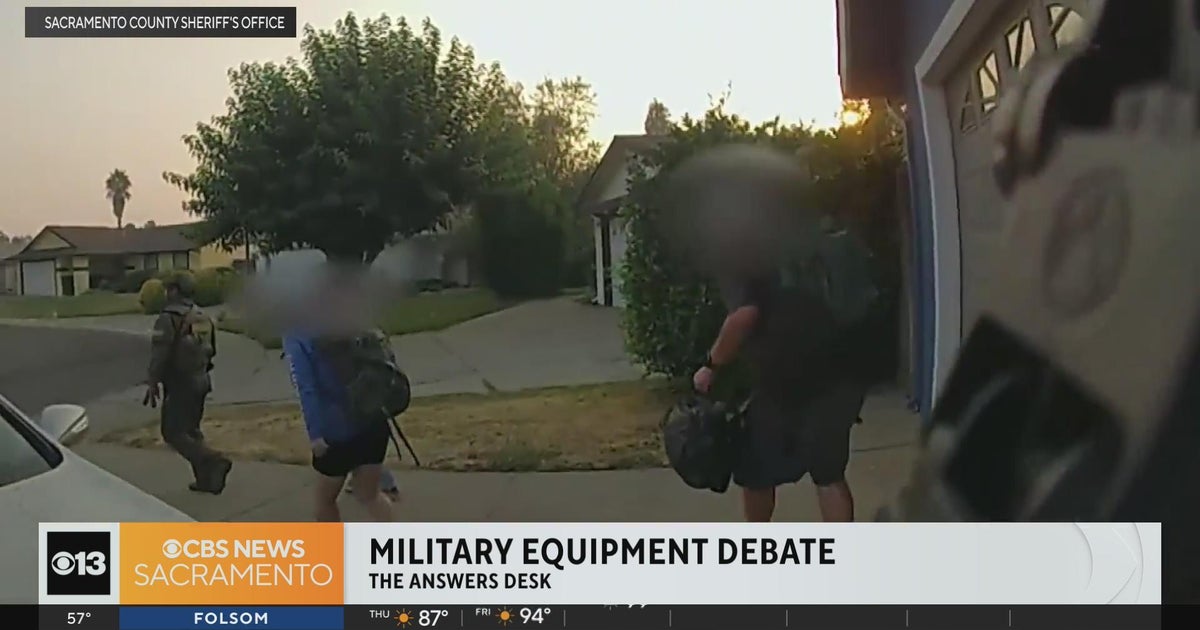 Pushback and support for using military equipment to escalate a tense situation: