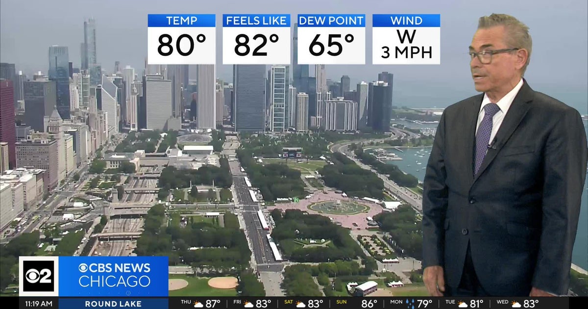 Chicago First Alert Weather: Another sunny summer day - CBS Chicago