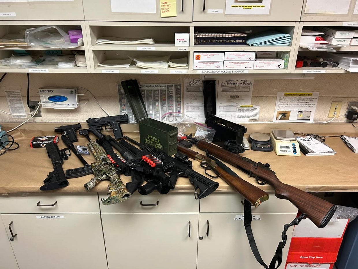 Sacramento road rage incident leads to arrest, firearms charges - CBS