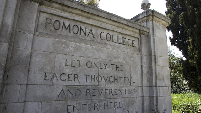 USA - Pomona College Campus in California 