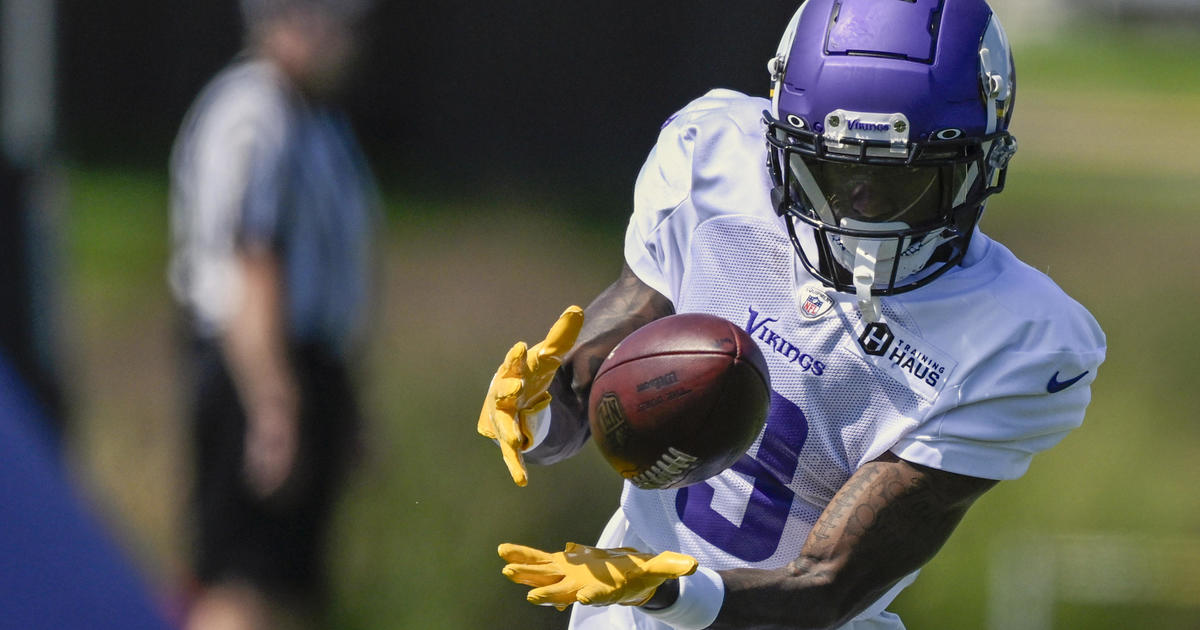 during Minnesota Vikings Training Camp at TCO Performance Center on News  Photo - Getty Images