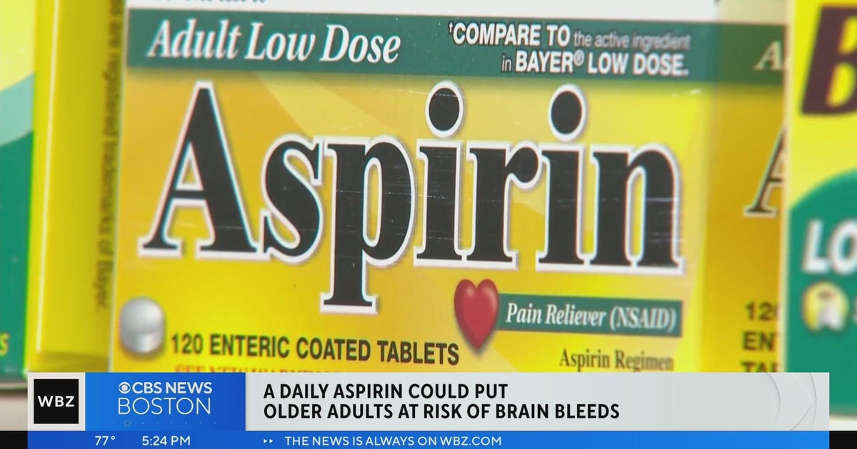 Older adults who take daily aspirin could be at higher risk for brain