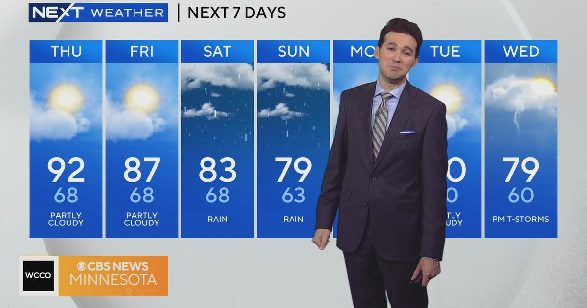 Humidity sticks around through Friday, but rainy weekend should provide relief