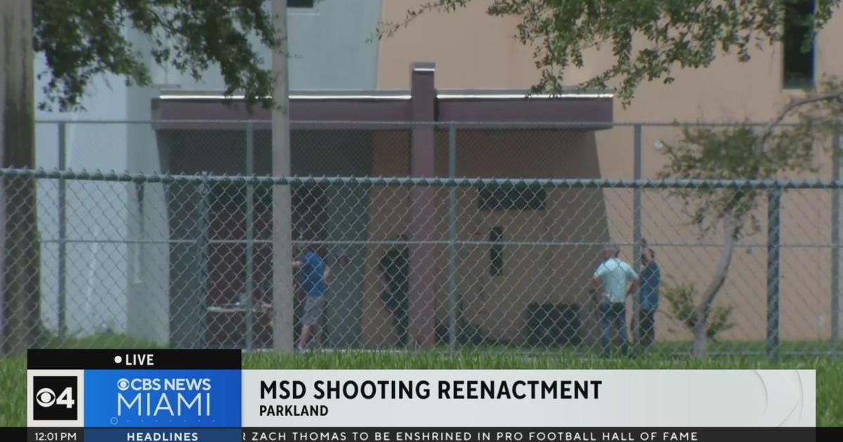 Parkland school mass shooting reenactment immediately after Congressional delegation tour
