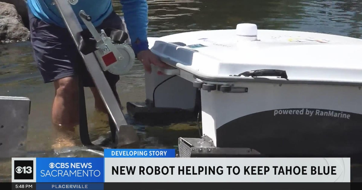 New robot may be game changer in helping keep Tahoe blue