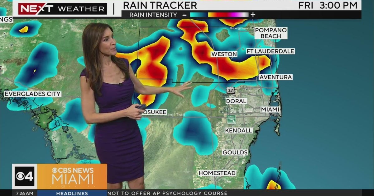 NEXT Weather forecast for Friday 8/4/2023 7AM - CBS Miami