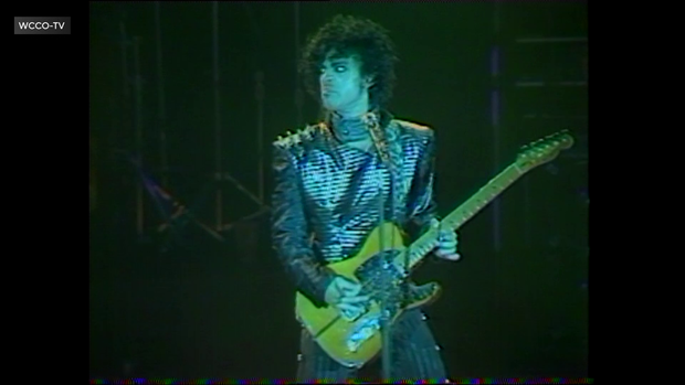 Footage of Prince and the Revolution performing the legendary "Purple Rain" set at First Avenue on Aug. 3, 1983 