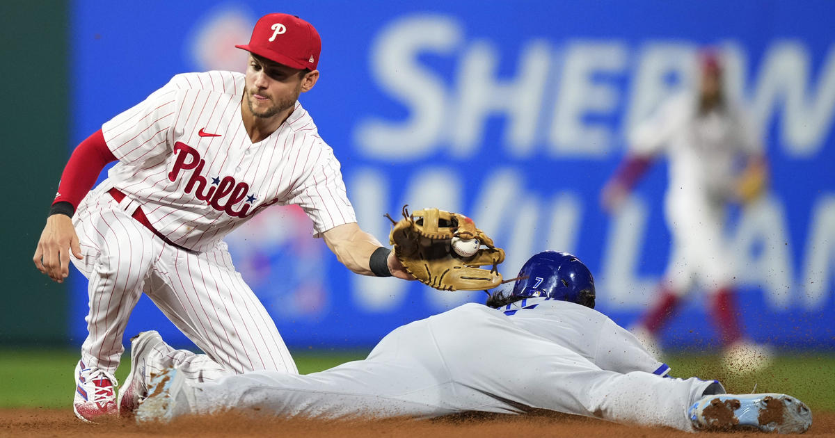 Fans stand for Trea Turner as Phils fall 7-5 to the Royals - CBS