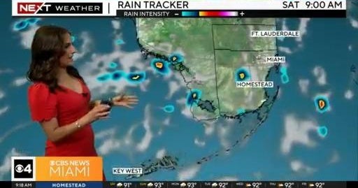 Weekend Forecast: High heat, possible showers - CBS Miami