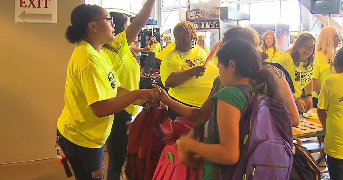 Arlington ISD gives students free school supplies, haircuts, health screenings