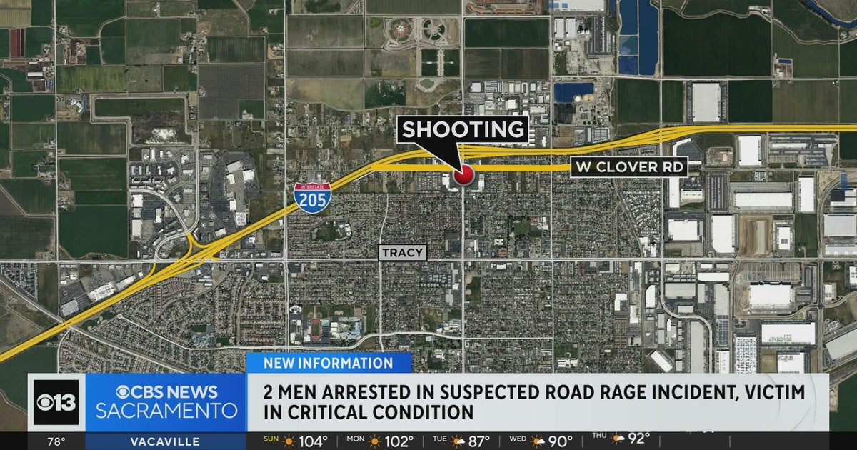 2 men arrested in suspected road rage shooting in Tracy
