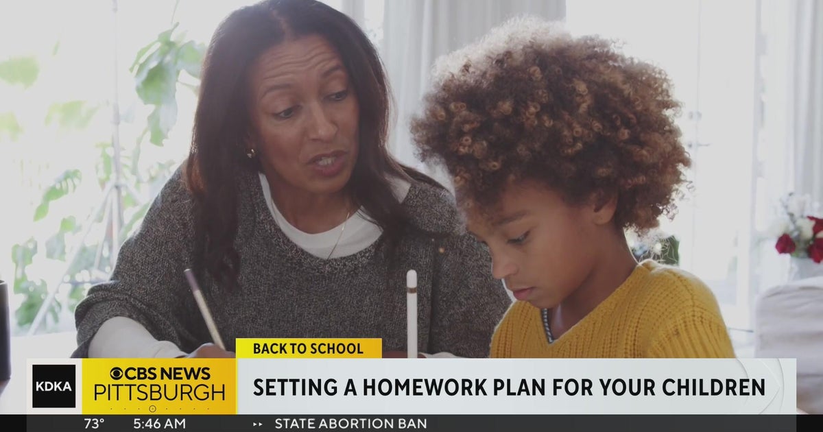 Homework Help: The right way to go about helping your kids - CBS Pittsburgh