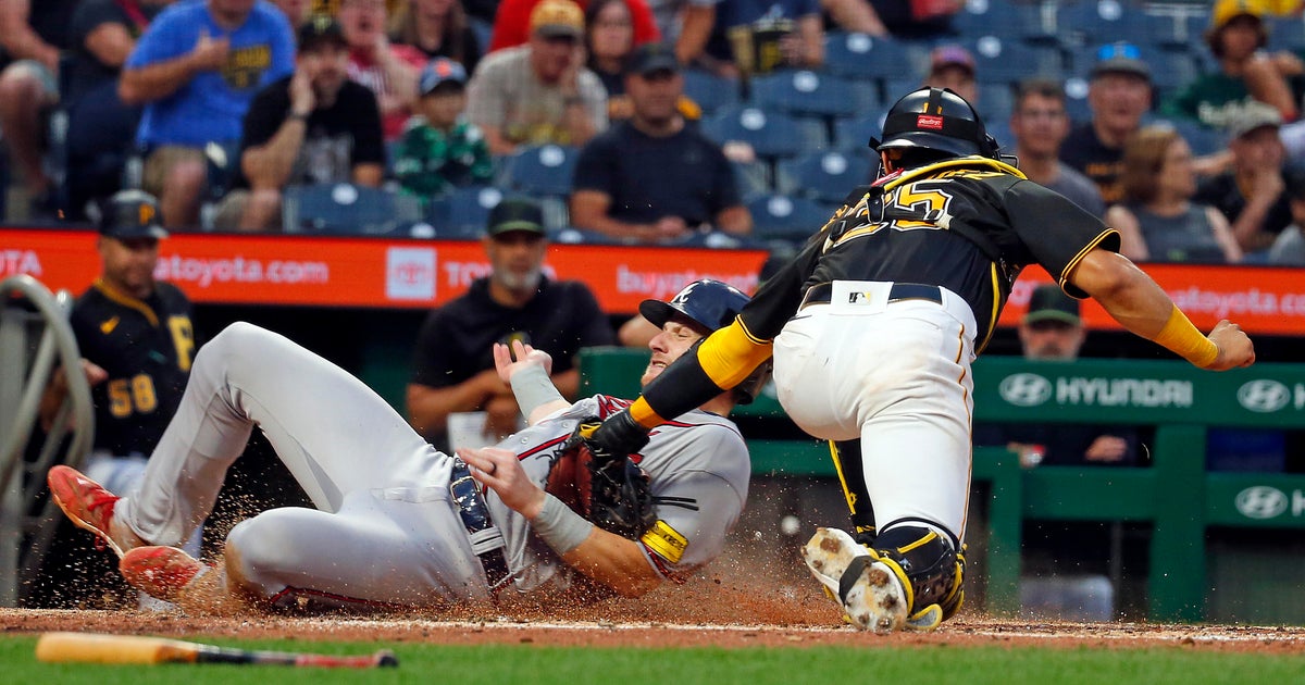 Pirates score 6 in 3rd to chase Strider and then hold off the Braves 7