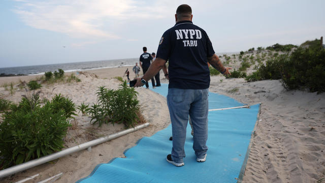 Woman In Critical Condition After Reported Shark Attack At New York's Rockaway Beach 