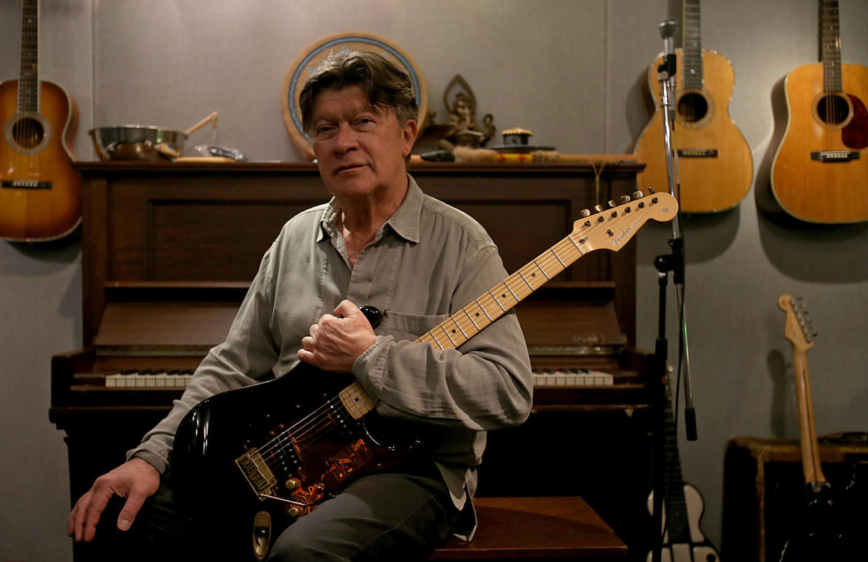 Robbie Robertson, Guitarist For The Band, Dies At Age 80 - CBS News