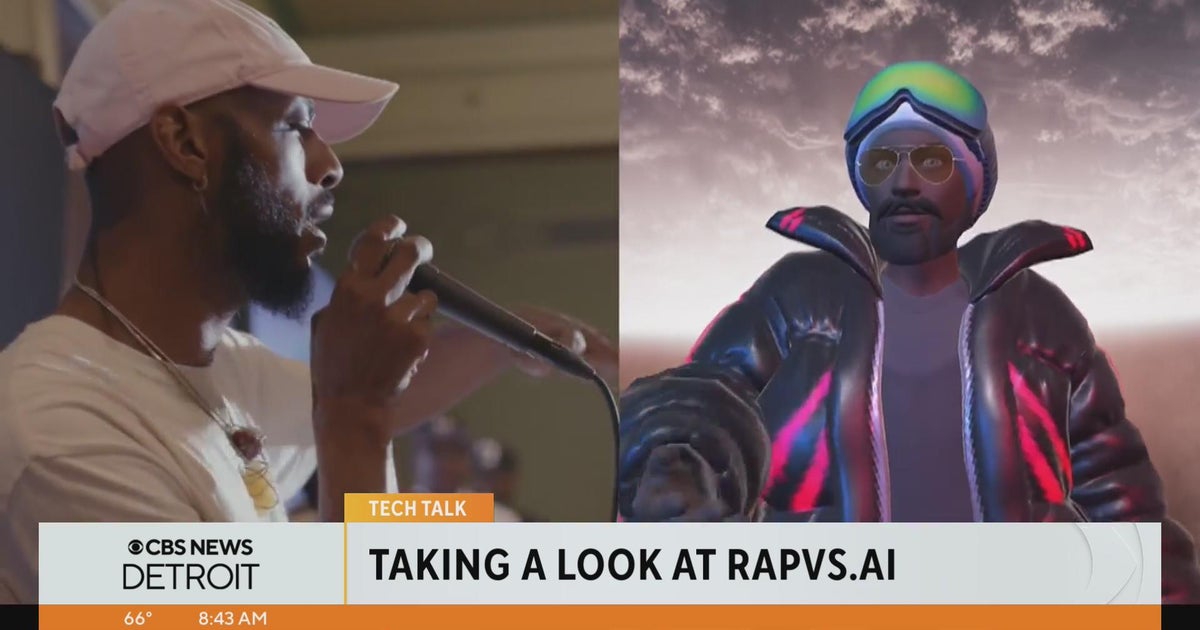 Tech Talk: Taking a look at Rap vs. AI - CBS Detroit