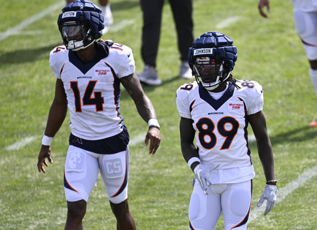 Brandon Johnson, Marvin Mimms among the Broncos wide receivers who might  wind up with expanded roles - CBS Colorado