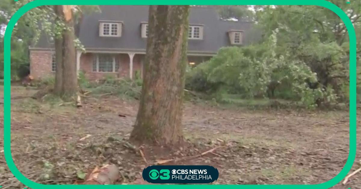 Cleanup continues in Delaware County after Monday’s severe weather