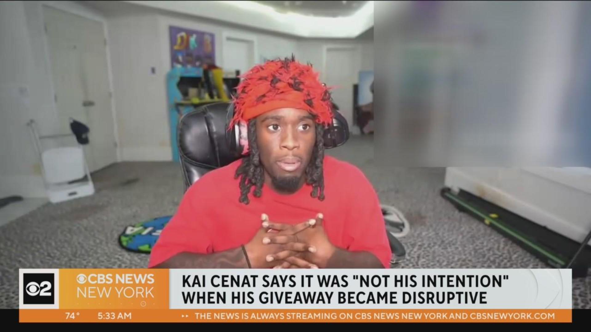 Kai Cenat breaks silence about Union Square giveaway chaos