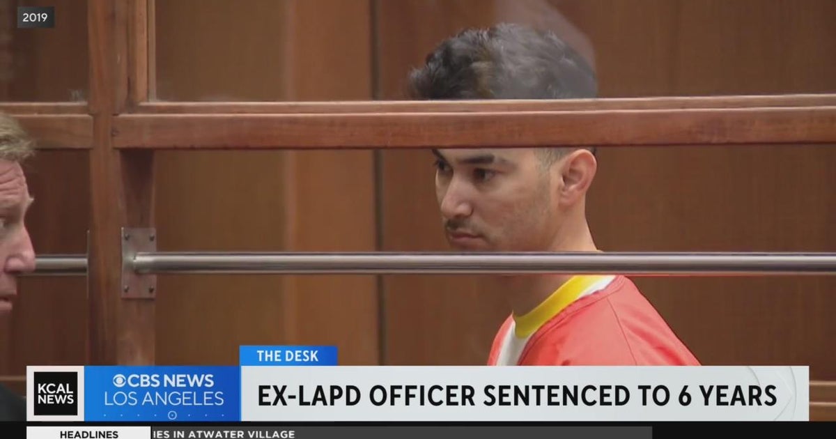 ExLAPD officer sentenced to six years for offduty rape in 2015 CBS
