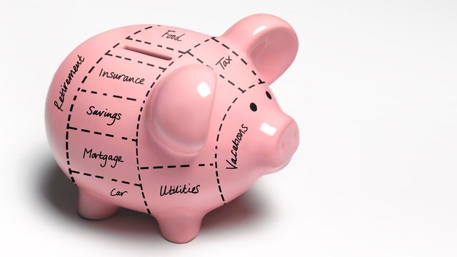 Financial piggy bank decisions 