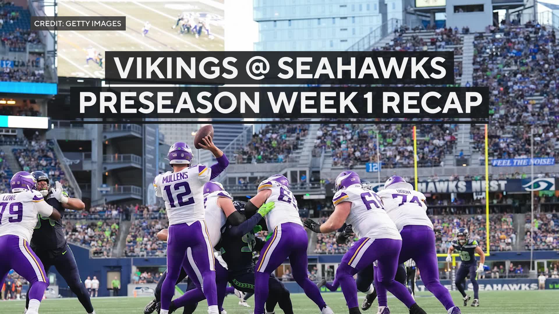 How To Watch Preseason Week 1: Seahawks vs. Vikings On August 10, 2023