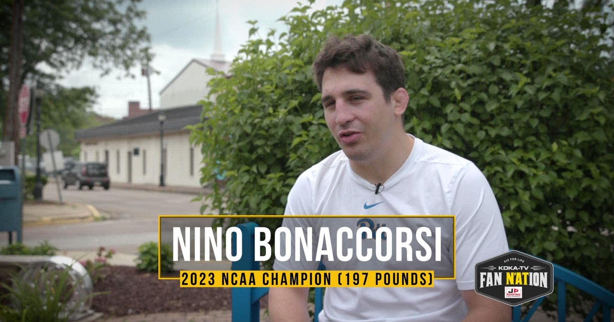 Fan N'Ation: Nino Bonaccorsi, Pitt Wrestling's 2023 NCAA Champion - CBS ...