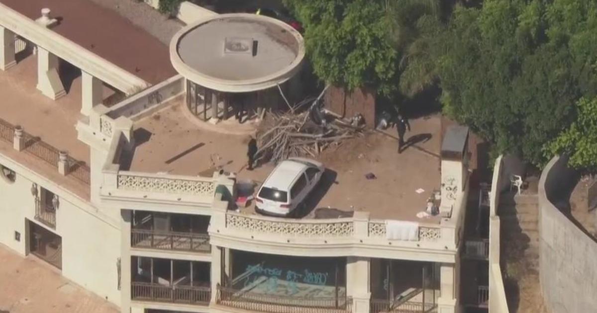 Squatters destroy mansion in Hollywood Hills