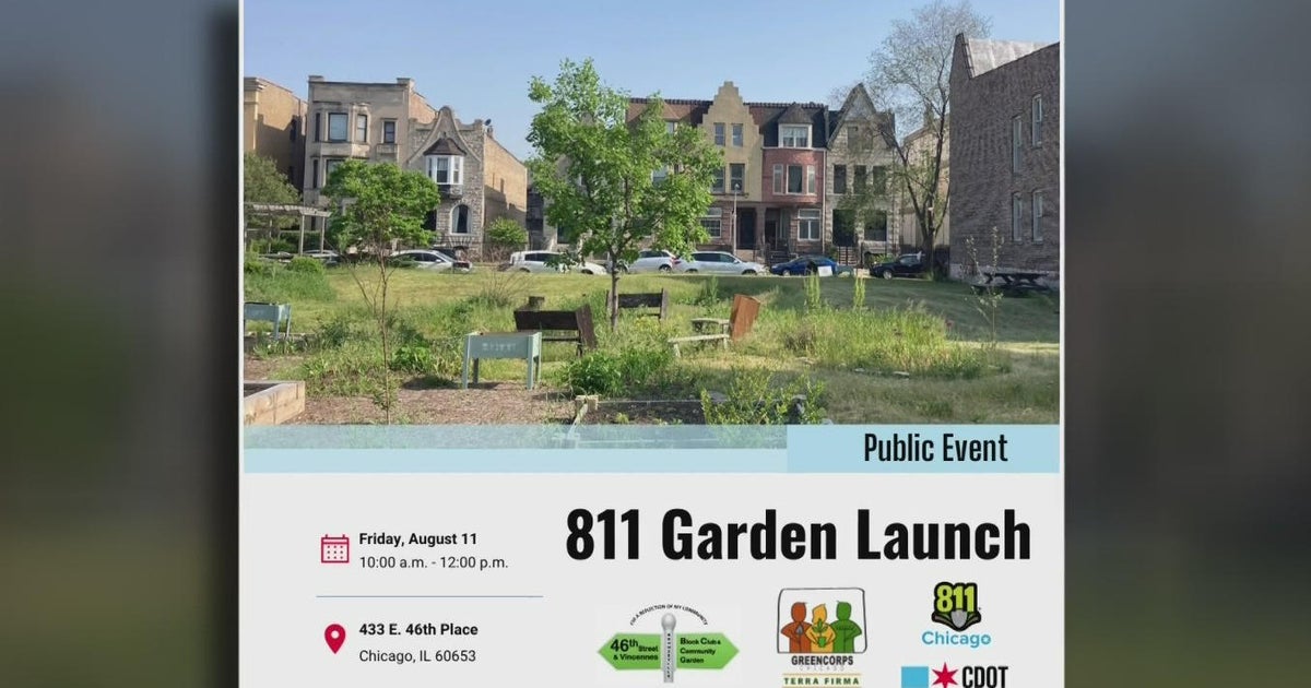 New community garden in honor of National 811 Day opening in