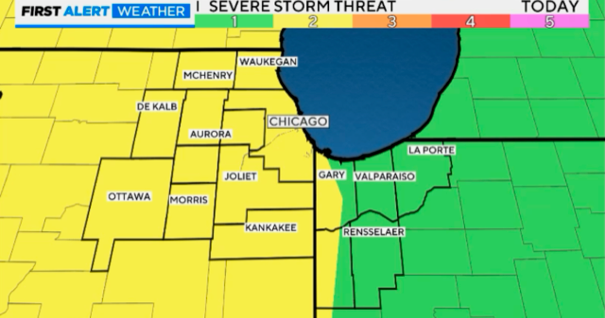 Chicago First Alert Weather Severe Storms Friday Cbs Chicago