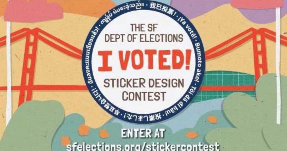 San Francisco Elections Dept. kicks off with 'I Voted!' sticker design