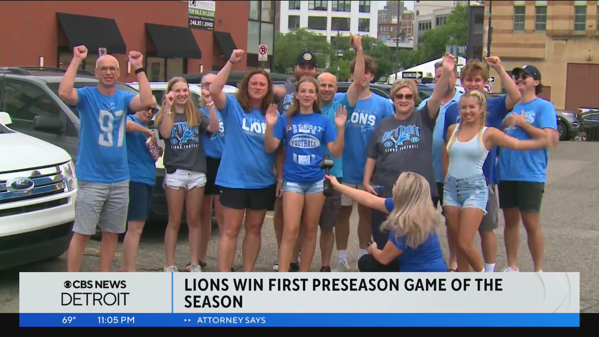 Detroit Lions First Preseason Game