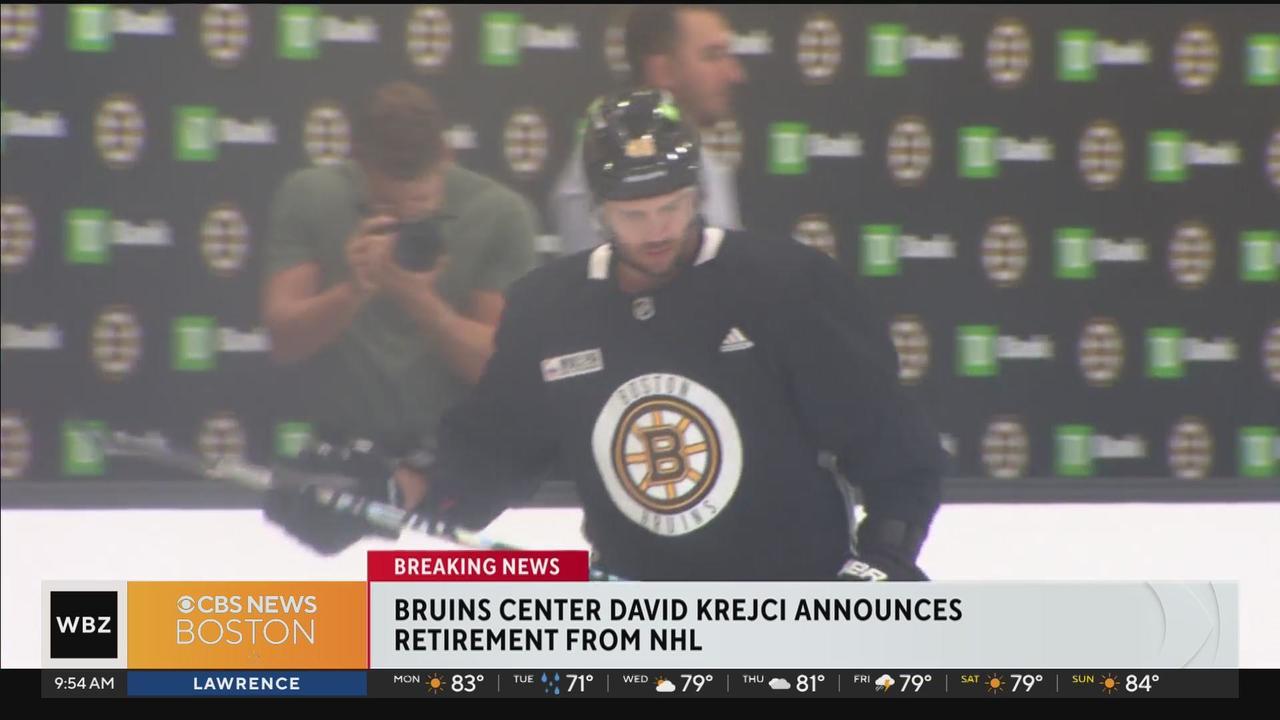 Bruins' David Krejci announces retirement from NHL