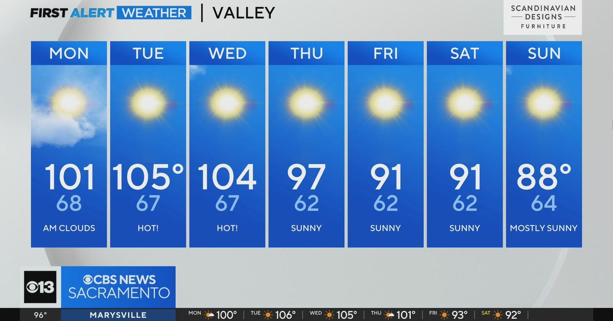 Sunday evening forecast: August 13, 2023