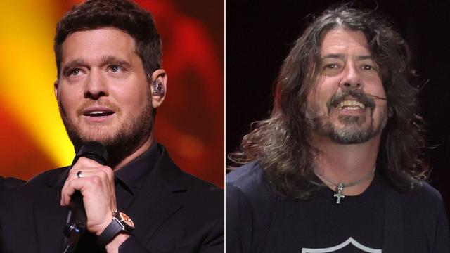 Buble Grohl split 