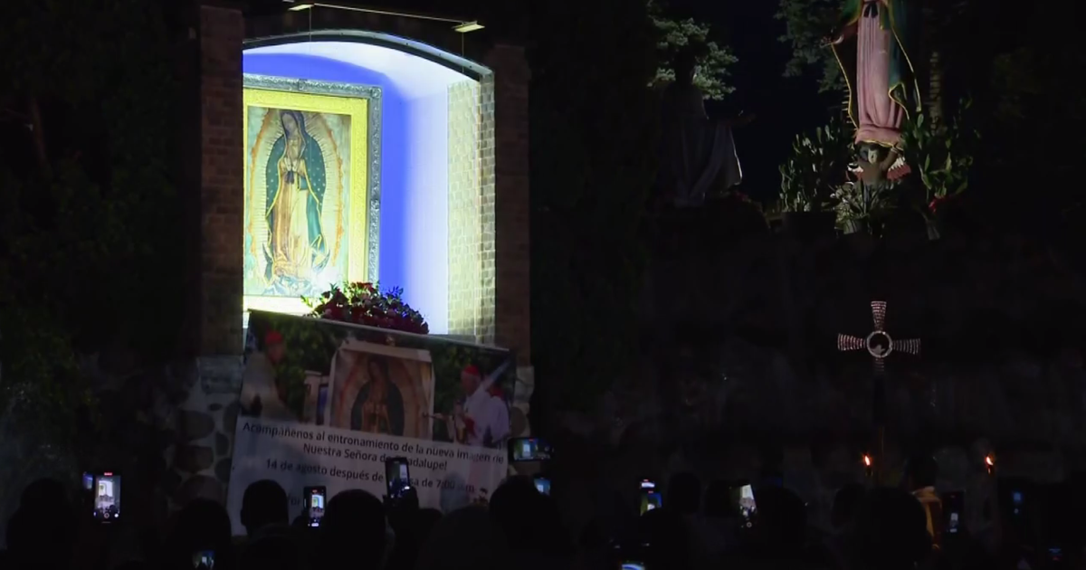 Des Plaines gets new image of Our Lady of Guadalupe - CBS Chicago