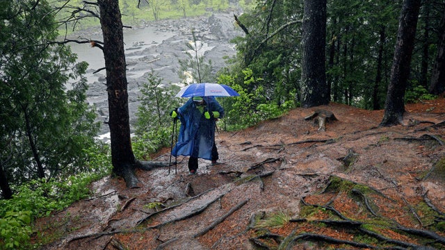 Through hiking along the Superior Hiking Trail 