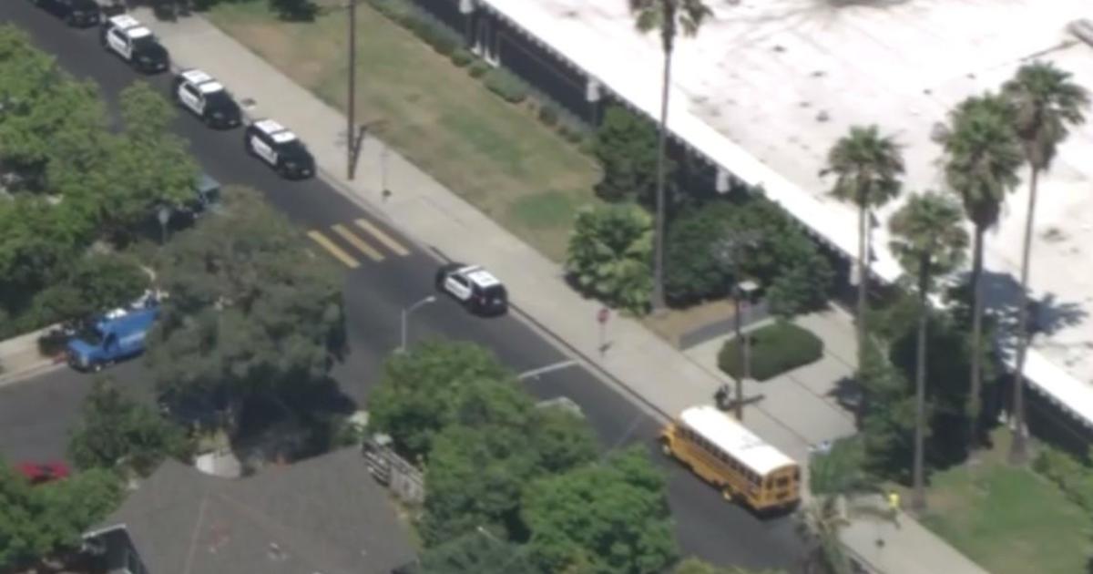 A stabbing on the campus of a South LA high school sends a student to the hospital