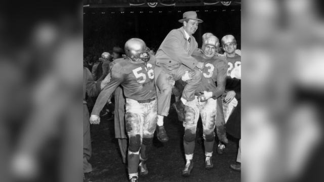 1953 NFL Championship Game - Cleveland Browns v Detroit Lions 