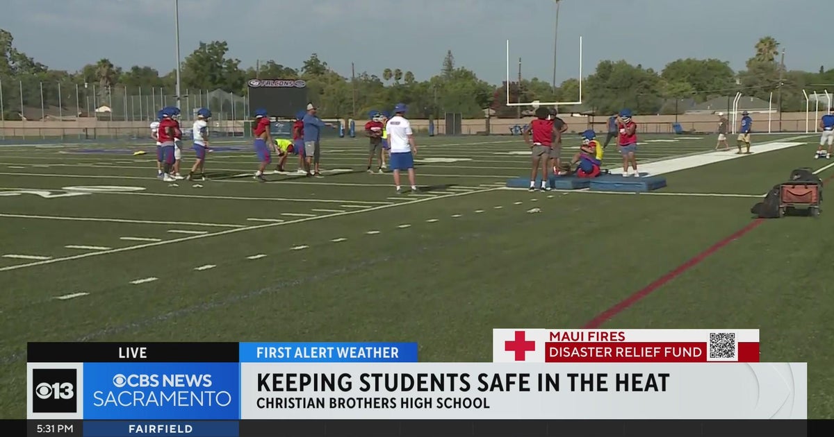Sacramento-area schools aim to keep students safe in the heat