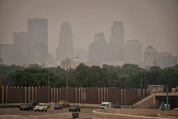 Canadian fires prompt air quality alert for Minneapolis, St. Paul, Twin Cities, Minnesota 