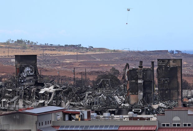 Dozens Killed In Maui Wildfire Leaving The Town Of Lahaina Devastated