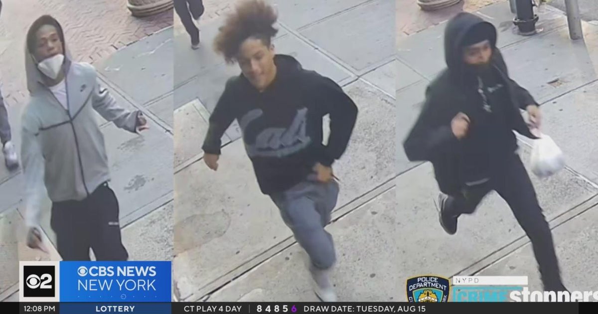 Suspects sought in Manhattan robbery spree, police say - CBS New York